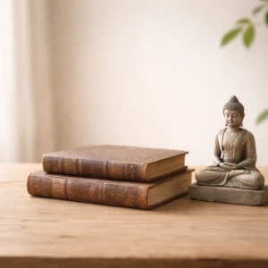 books on table